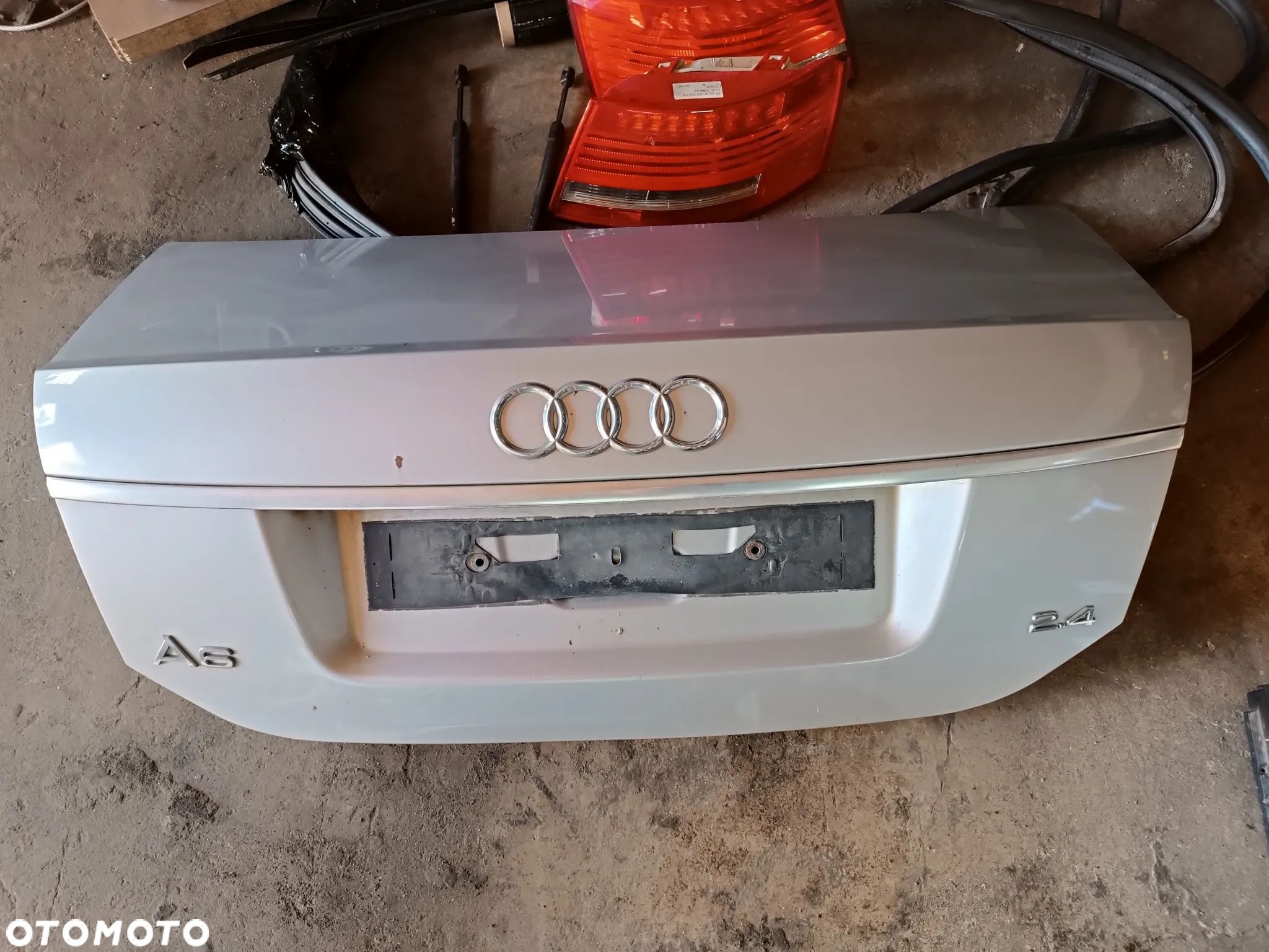 audi a6 c6 4f lY7 KLAPA BAGAŻNIKA SRERBNA - 1