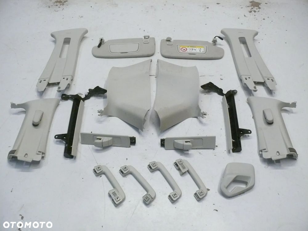 PLASTIKI WNĘTRZA NAKŁADKI FORD S-MAX MK2 2015 2023 OSŁONY - 1