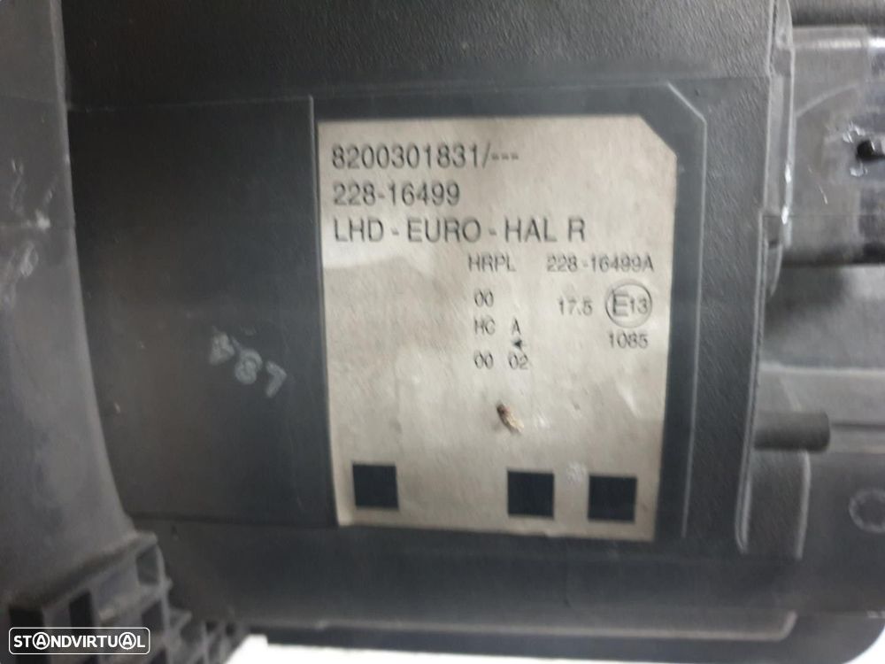 FAROL DIREITO RENAULT MODUS / GRAND MODUS 2005 -82003018131 - 4