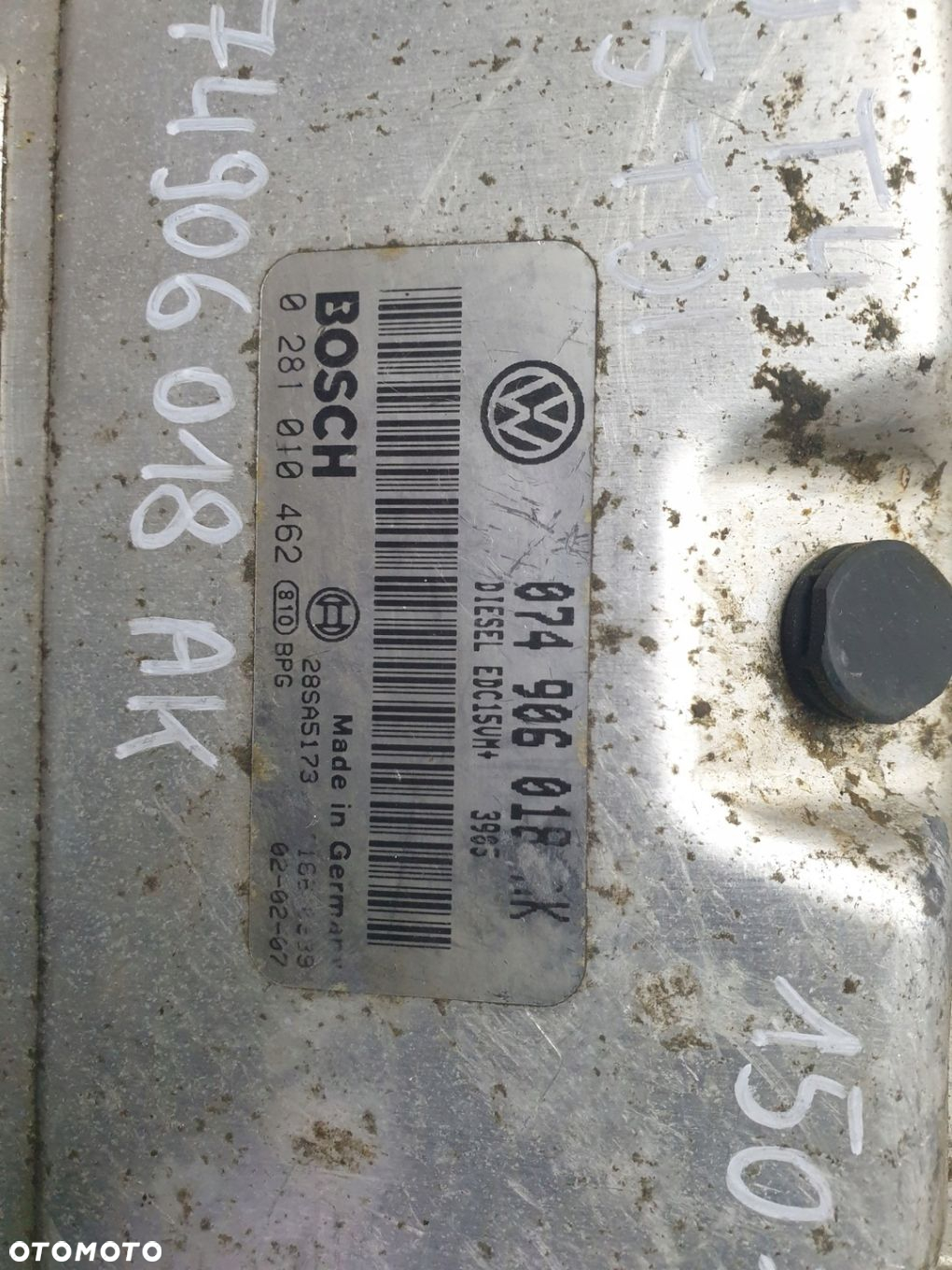 STEROWNIK KOMPUTER SILNIKA VW T4 2.5 TDI 074906018AK - 3