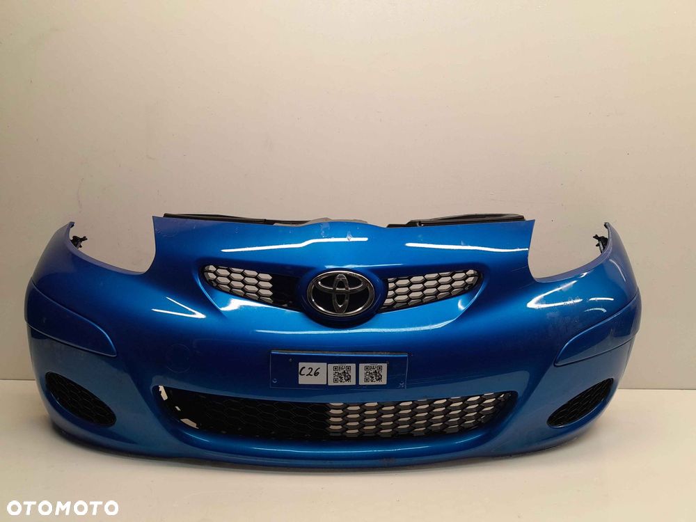 ^ ZDERZAK PRZÓD PRZEDNI TOYOTA AYGO I 1 LIFT FL 8B6 NIEBIESKI