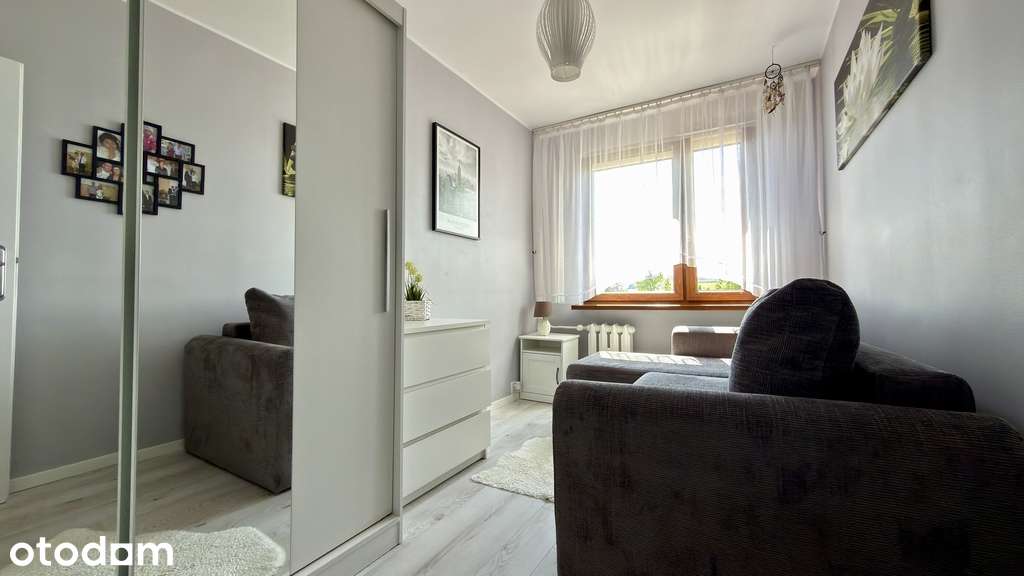 3 pokoje na pierwszym piętrze z balkonem/ Piastów