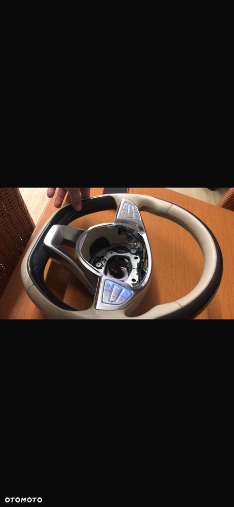 Kierownica Mercedes S 63 AMG W222 DREWNO - 5