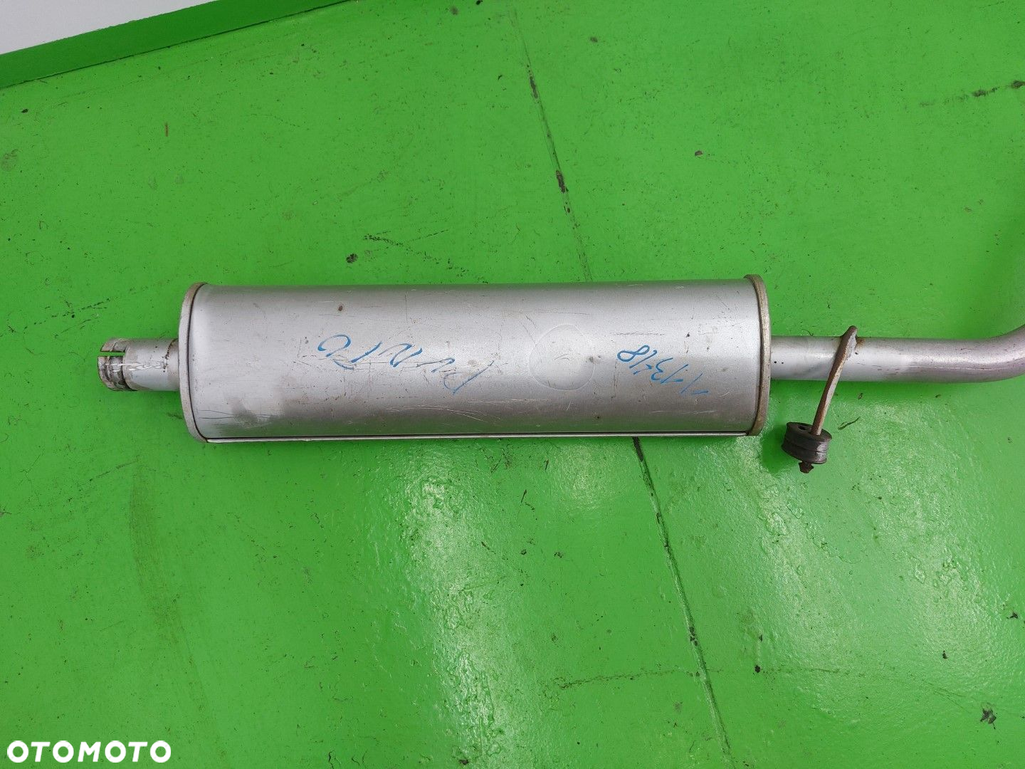 Wydech kompletny tłumik KOŃCOWY ŚRODKOWY FIAT PUNTO I 1994-1999 1.2 B ŁADNY - 11
