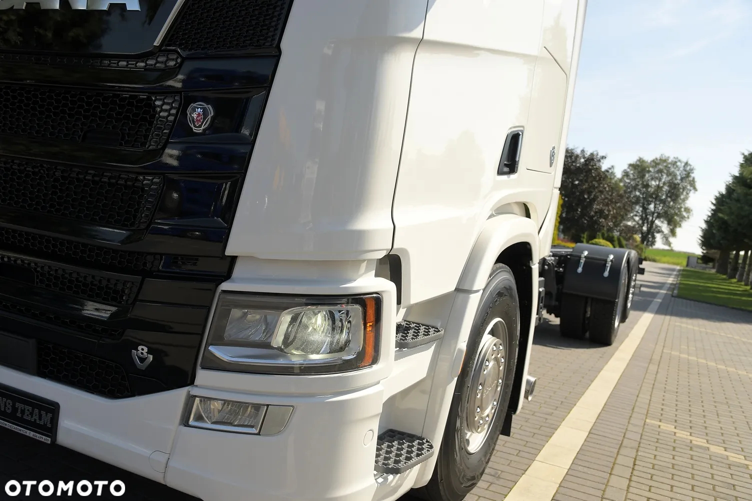 Scania R580///* V8///* 2017///* RETARDER///* 26000KG///* WIDELEC///* RAMA DO ZABUDOWY///* FUL LED///* SKÓRA///* SUPER ZADBANA! - 13