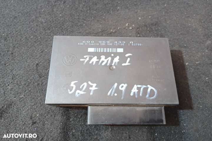 Calculator confort 6Q0959433A 5J0959433A Skoda Fabia 6Y [1999 - 2004] - 3