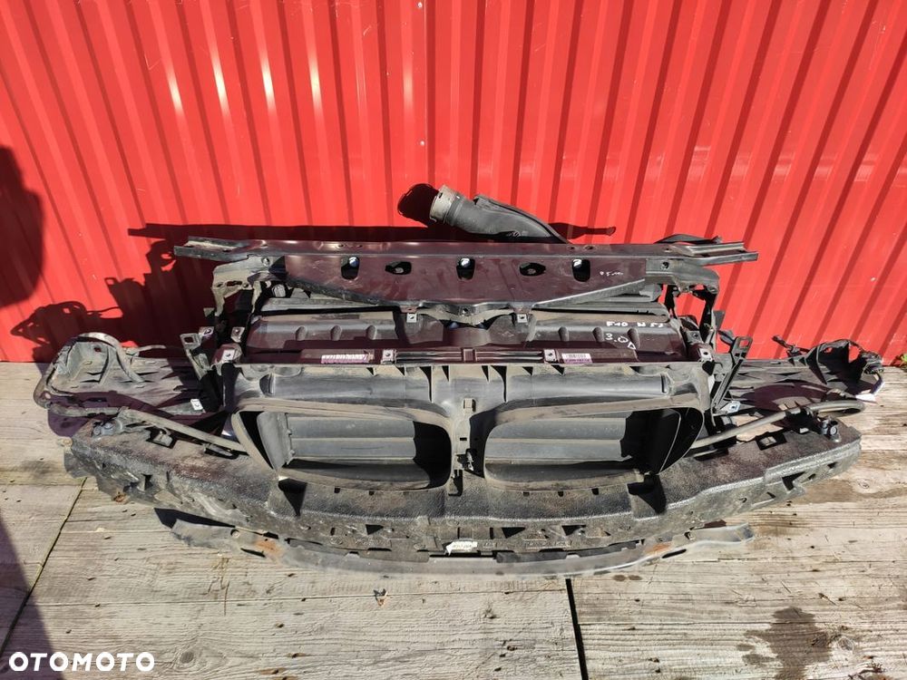 BMW 5 F10 3.0D N57 AUTOMAT PAS PRZEDNI WZMOCNIENIE CHŁODNICE WENTYLATOR - 2