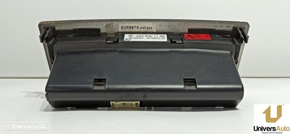 COMANDO CLIMATIZADOR MERCEDES CLASE S (W220) BERLINA 400 CDI (220.028) - 3