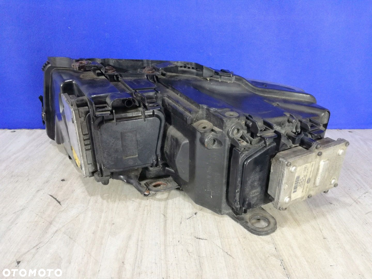 Audi A8 D3 Lift 2005/2009 lampa reflektor prawa Bi-xenon - 2