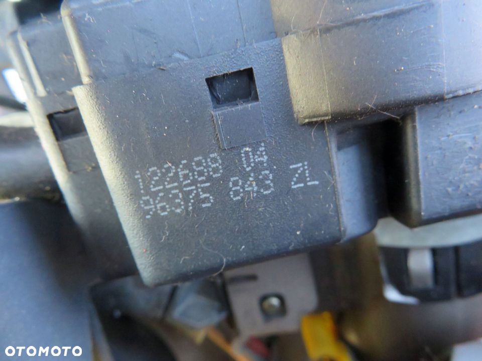 PRZEŁĄCZNIK ZESPOLONY TAŚMA AIRBAG C5 II LIFT 96375843ZL CITROEN 2004-2007 - 1