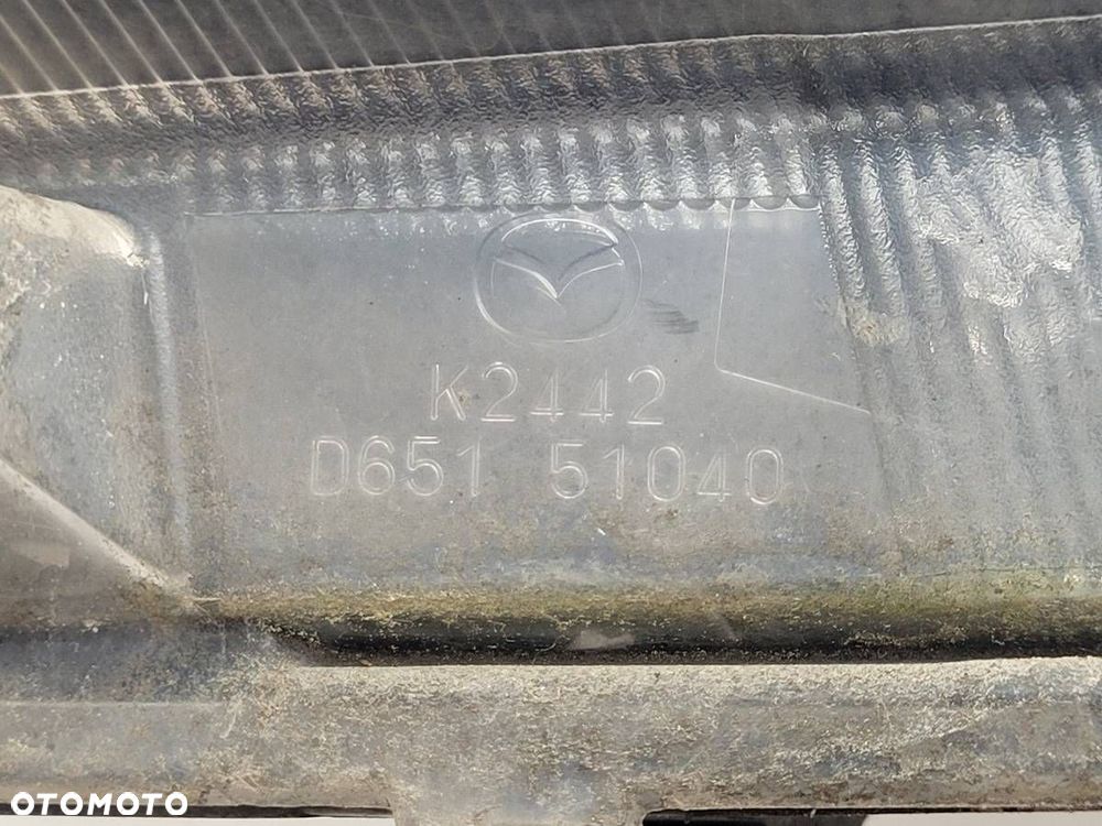 REFLEKTOR LEWY LAMPA LEWA MAZDA 2 DE D65151040 EUROPA - 13