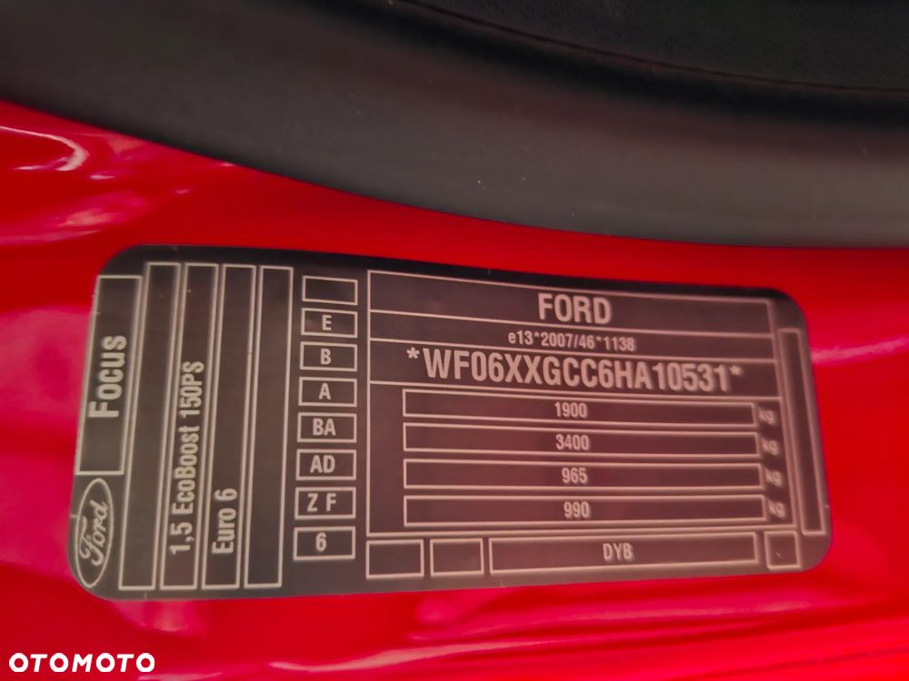 Ford Focus 1.5 EcoBoost ST-Line Red ASS - 18