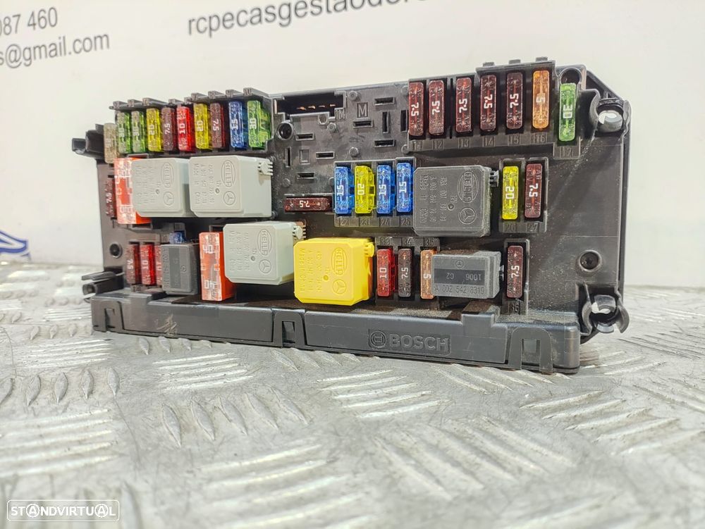 Caixa De Fusiveis Original Mercedes Benz Classe E W212 Classe C W204 A2129004811 - 3