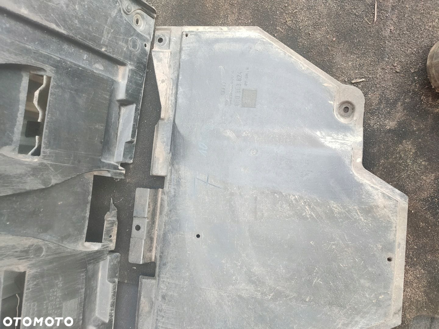PŁYTA OSŁONA POD SILNIK SKRZYNIE AUDI A4 B6 B7 ORYGINAŁ - 4