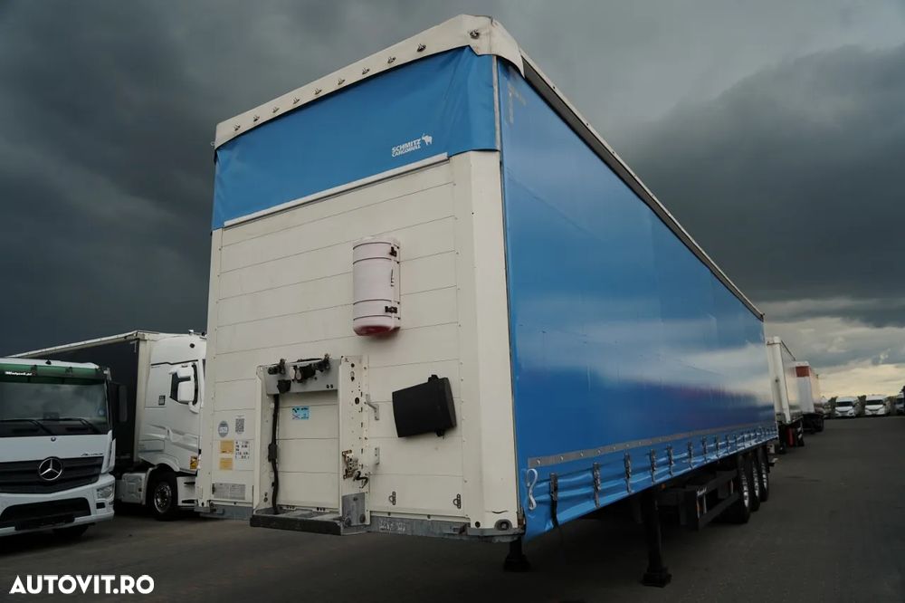 Schmitz Cargobull CORTINĂ / ELEVATOR DE SARCINĂ DHOLLANDIA - 2000 KG / 2 AXE RIDICATIVE / - 8