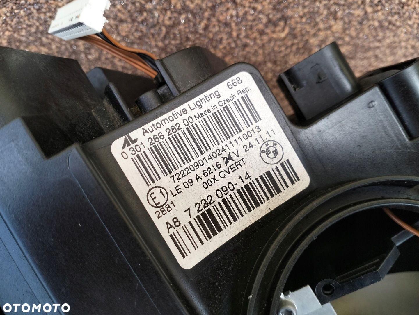 LAMPA LAMPY BMW 6 F12 F13 F06 XENON DYNAMIC - 4