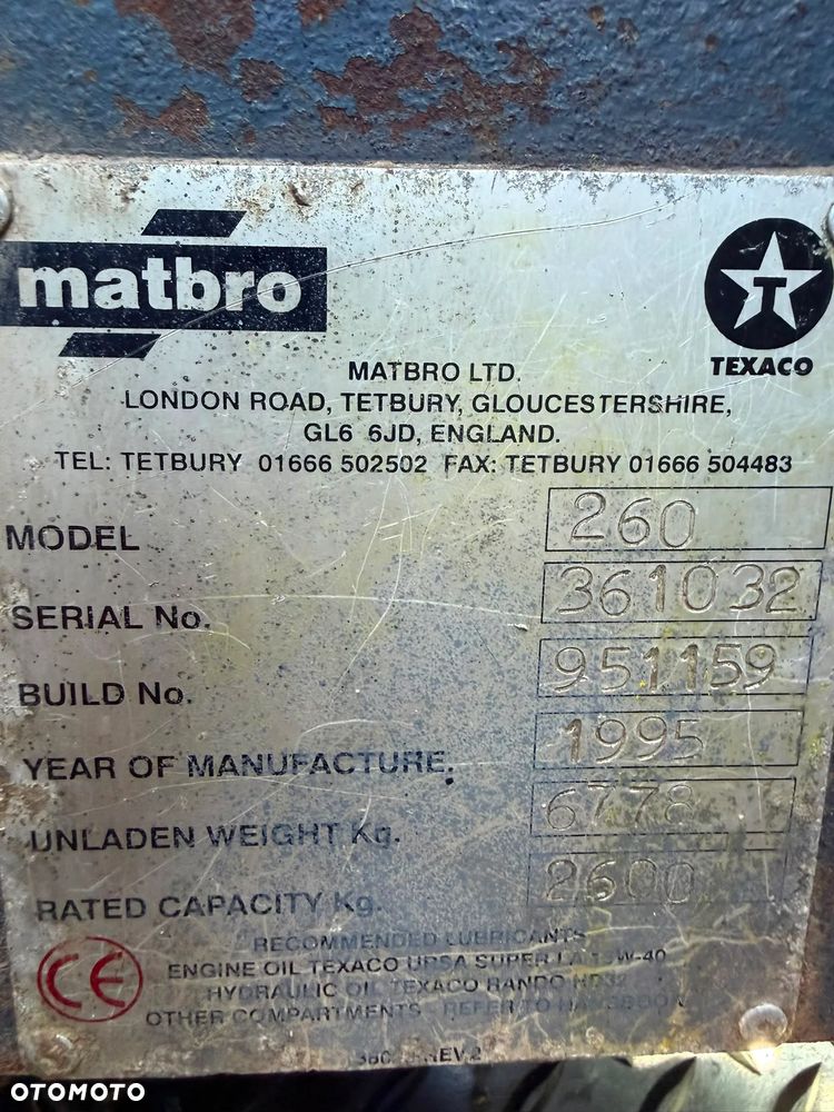 Inny Matbro TS 260 TURBO - 26