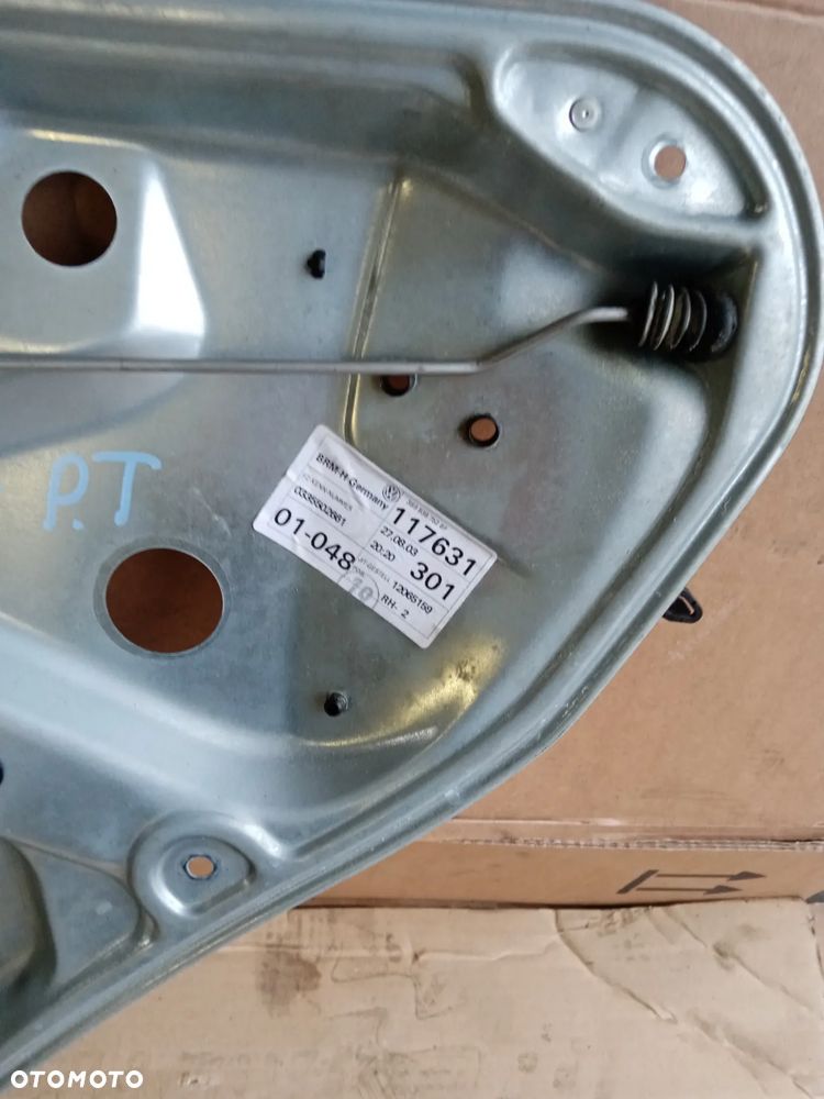 Mechanizm podnośnik szyby prawy tył VW Passat B5 Kombi 3B9839756C - 4