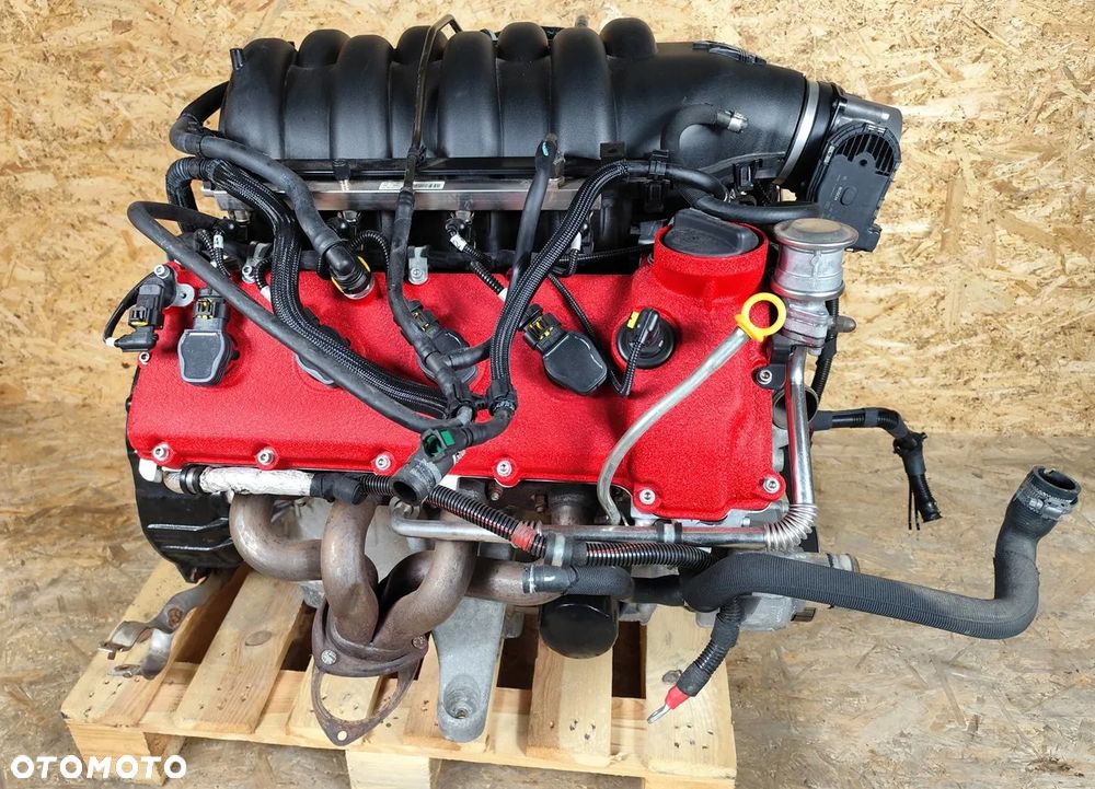 SILNIK KOMPLETNY MASERATI GRANTURISMO 4.7 L 450KM 2013r - M145S + Gwarancja - 5