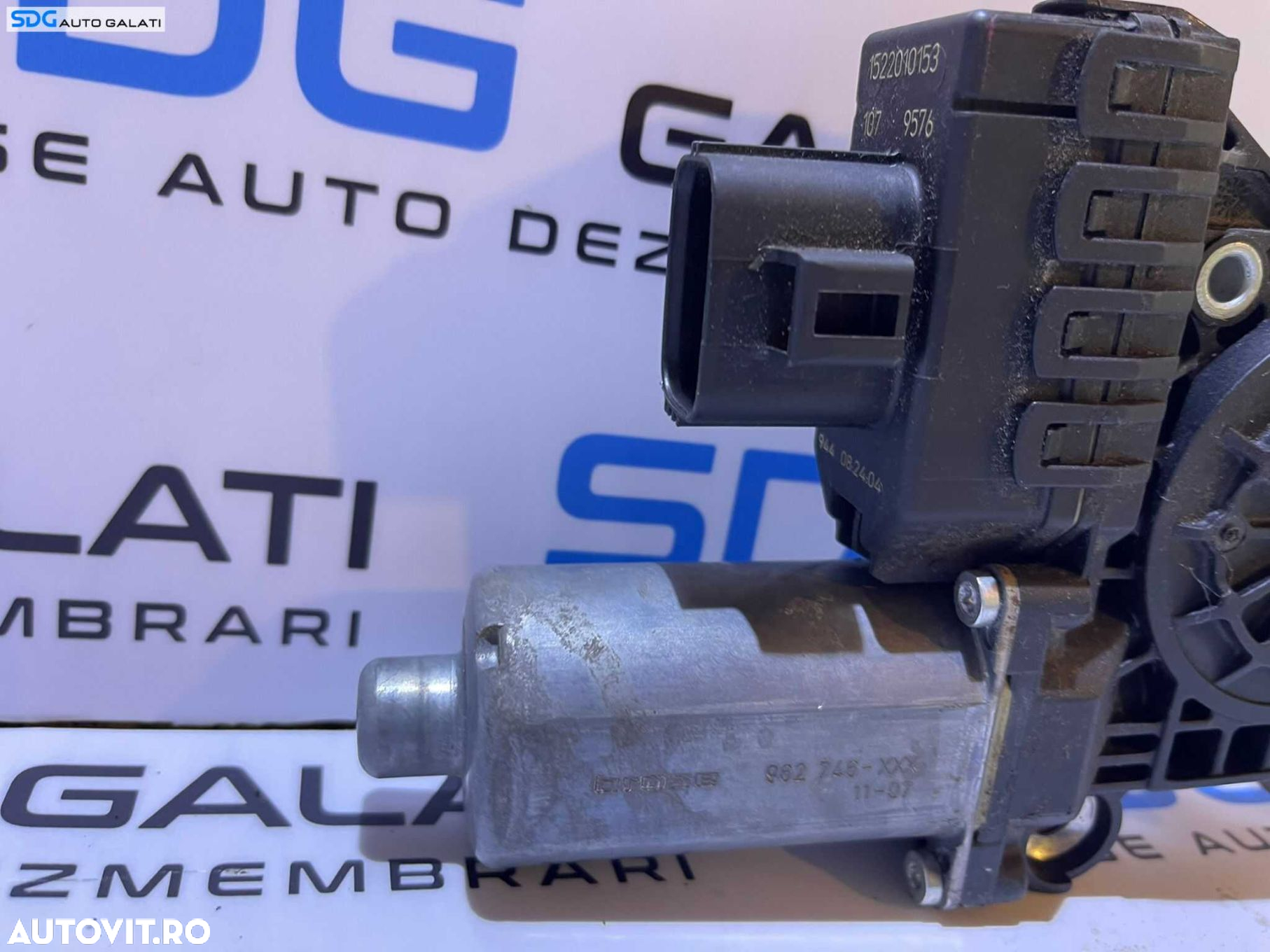 Motoras Macara Electrica Usa Portiera Dreapta Spate Jaguar X-Type 2001 - 2009 Cod 1522010153 0130821546 - 2