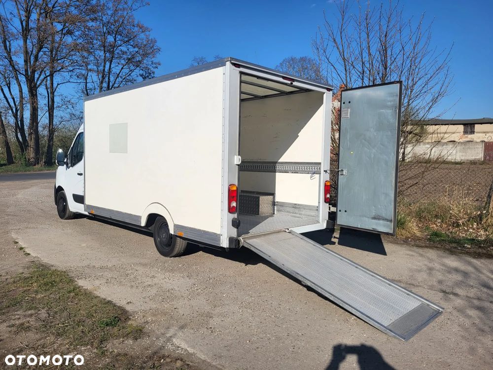 Renault Master 2021r 2.3 150 KM kontener niska podłoga rampa 1T podjazd koniowóz Food Truck Laweta - 10