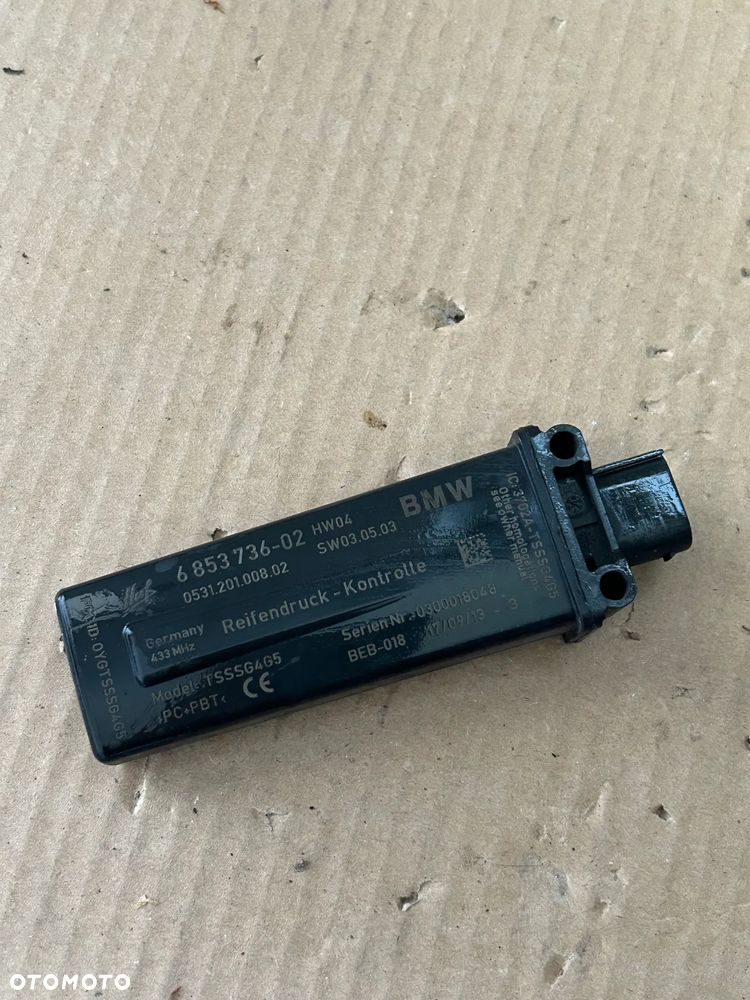CZUJNIK MODUŁ STEROWNIK RDC CIŚNIENIA BMW F30 6853736 - 1