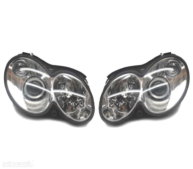 FARÓIS OPTICAS XENON W209 CLK 03-09 - 1