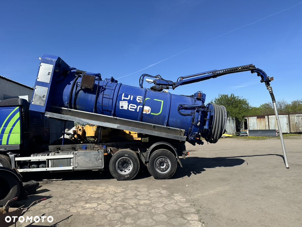 Volvo FM12 380 WUKO szambiarka + podajnik odsysacz do czyszczenia kanalizacji