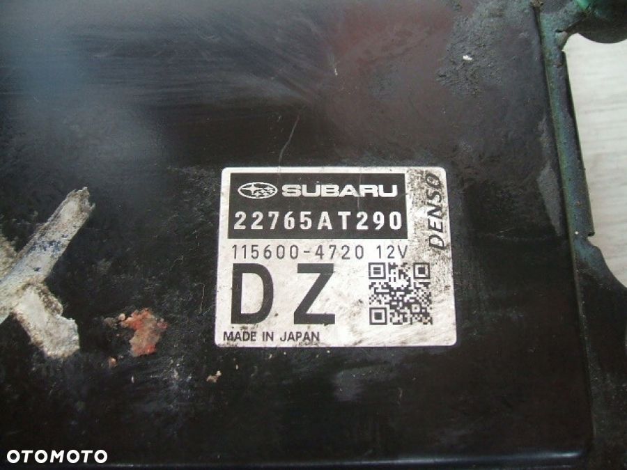 SUBARU XV II 1.6 CROSSTREK STEROWNIK KOMPUTER SILNIKA ECU 22765AT290 - 4