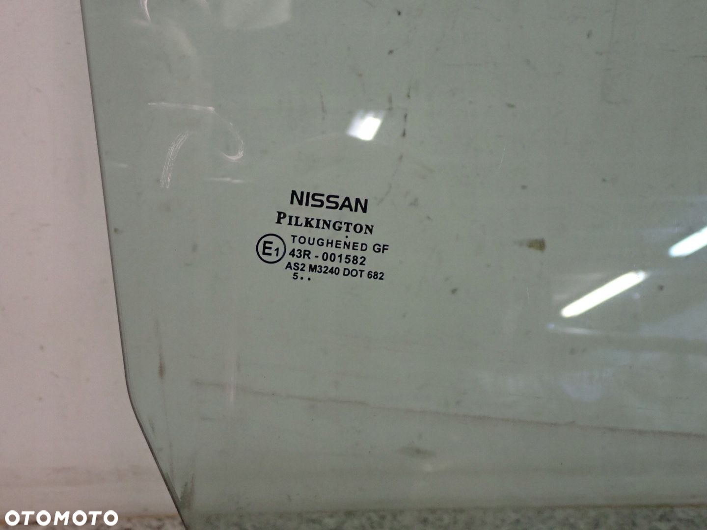 NISSAN MICRA K12 CC 02-10 SZYBA DRZWI PRAWA - 3