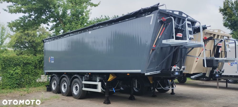 Gras Naczepa wywrotka aluminiowa KD 45 m3 - 1