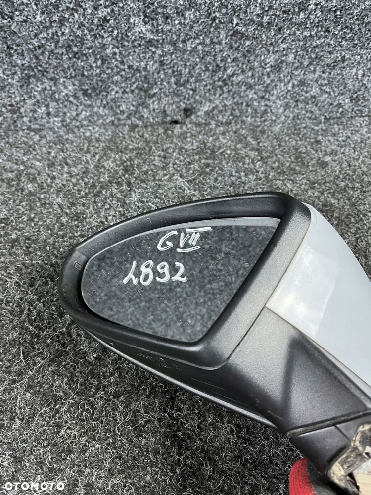vw golf VII lusterko lewe składane 6 pin lakier-LB9Z - 2