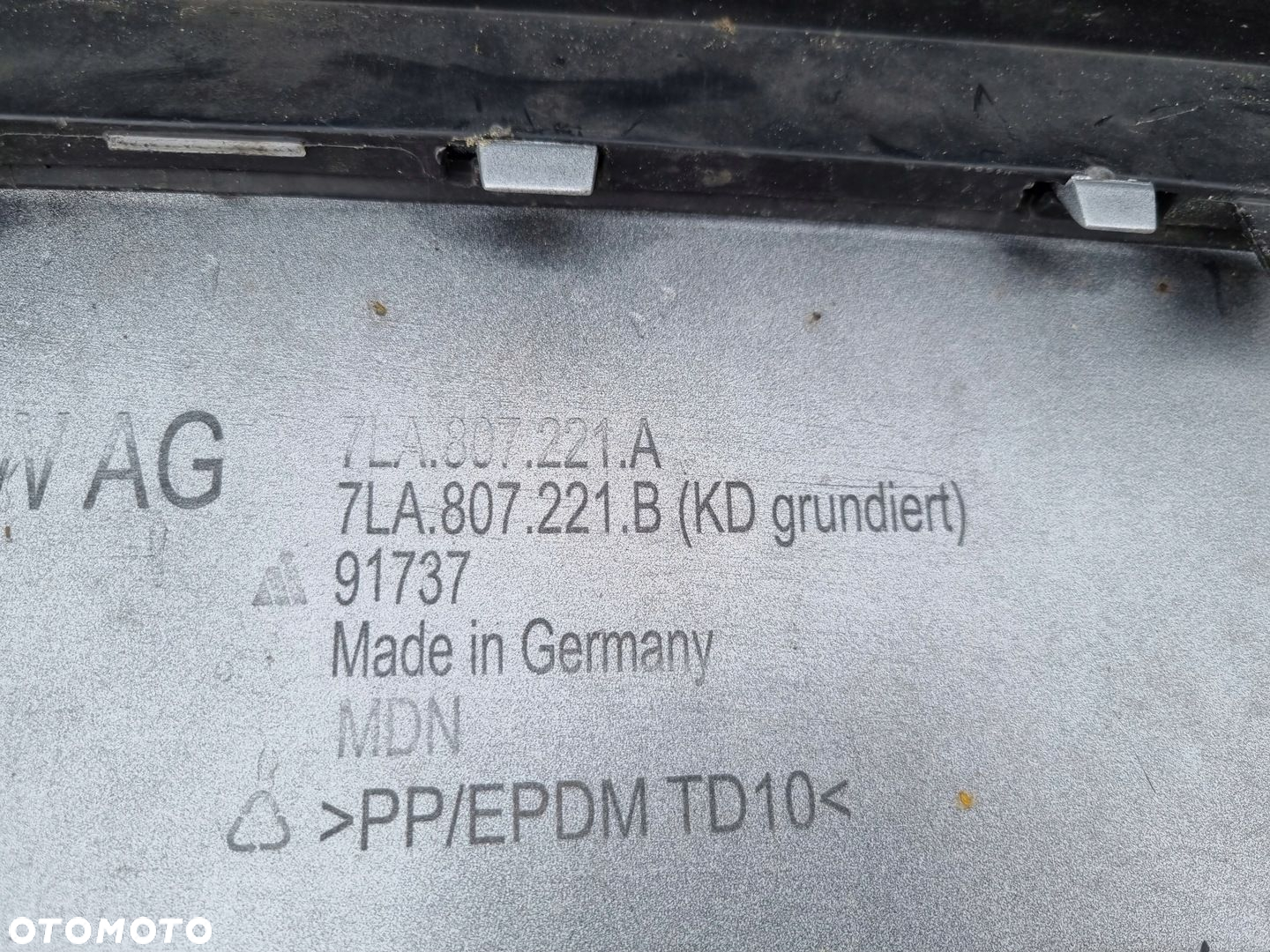 vw caravelle t6.1 7LA zderzak przód multivan - 5