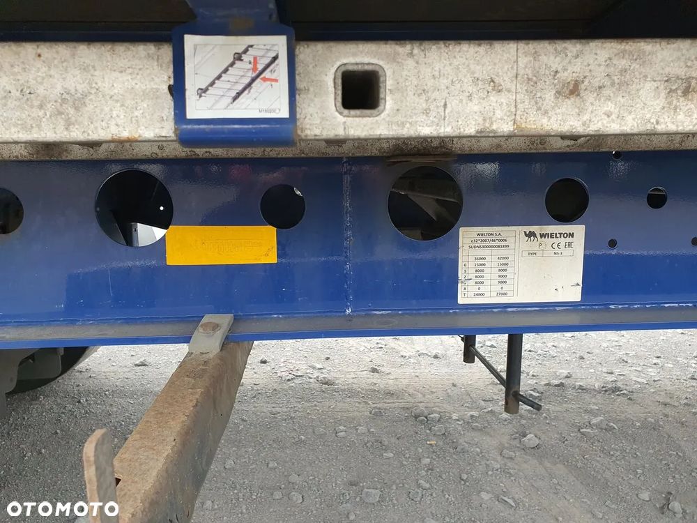 Wielton Naczepa kurtyna firanka mega - 9