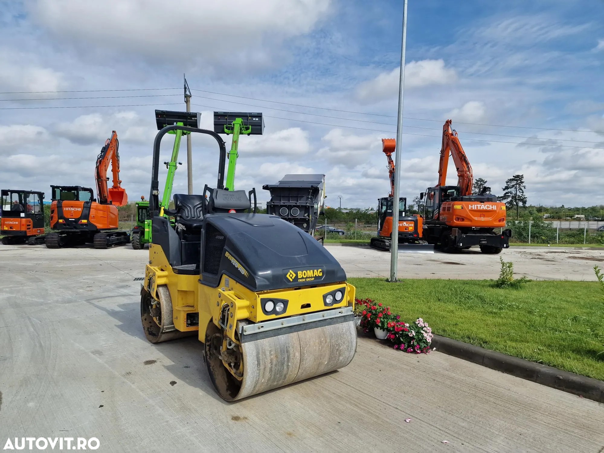 Bomag BG120, 2023, 93h, latime tambur 1,2m, Masa op 2,7t, motor Kubota, posibilitate leasing-31900 EUR+Tva - 14