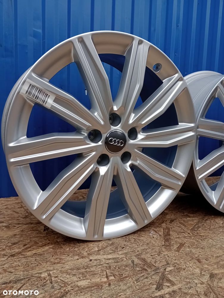 NOWE FELGI ALUMINIOWE 5x112 R19 8J ET39 ORYGINAŁ AUDI A4 A6 A7 A8 Q3 Q5 SKODA ELROQ KODIAQ OCTAVIA SUPERB VW TAYRON PASSAT GOLF CC T-ROCK - 1