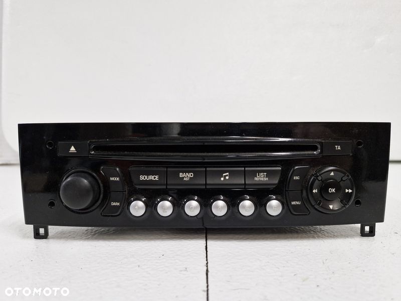 PEUGEOT RCZ RADIO FABRYCZNE CD 96784958XN02 96784958XN 96784958 - 1