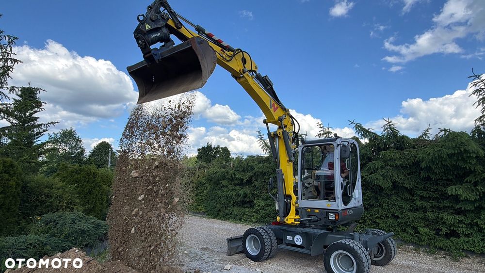 Wacker Neuson Koparka Kołowa 6 TON Wacker NEUSON 6503 -2 Pług Ramię Long 3 Łamane POWERTILT Lenhoff Klimatyzacja łyżki przedsiębierne MS03 6503 ew65 wiertnica  Takeuchi TB175W Yanmar B75W widły grabie - 4