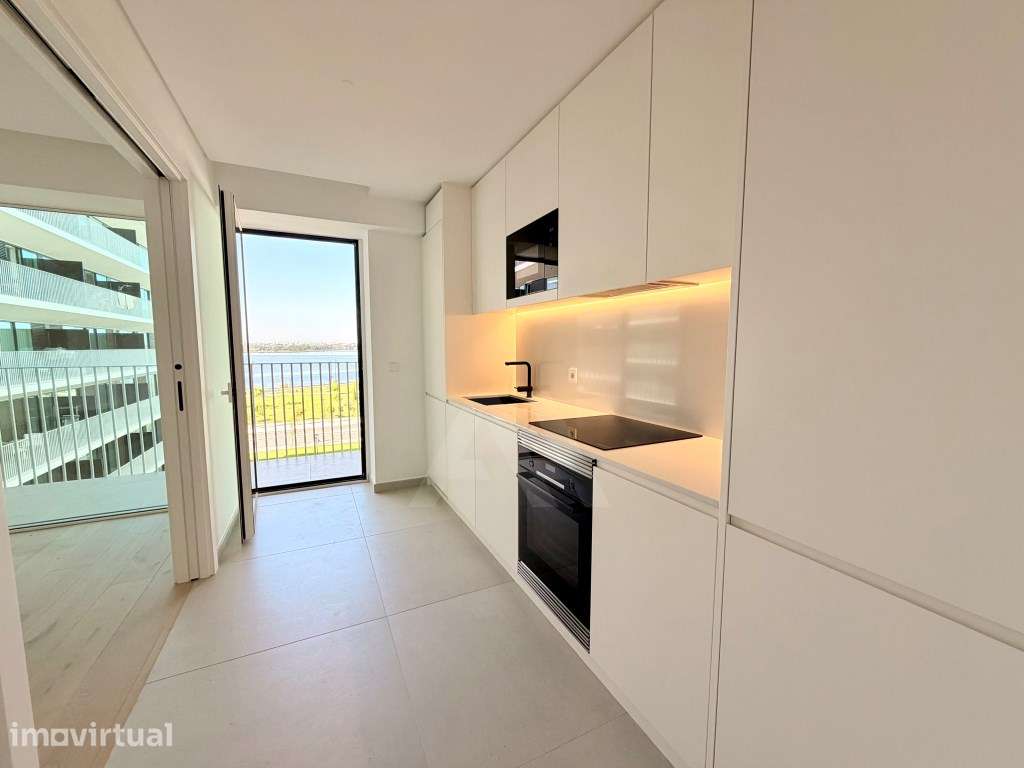 Apartamento T3 no Barreiro com vista para o rio, piscina e garagem - Grande imagem: 5/42