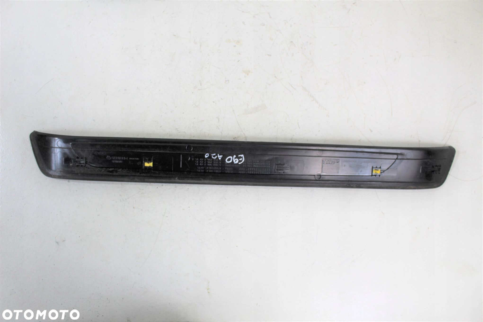 LISTWY PROGOWE WEWNĘTRZNE BMW E90 E91 M PAKIET - 9