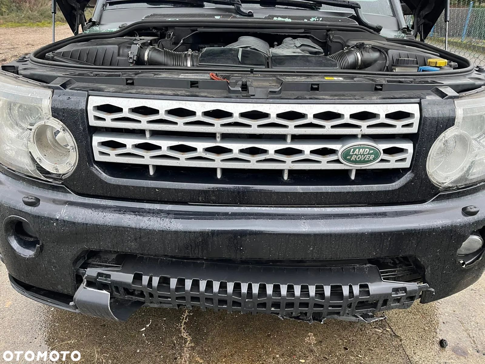 Grill atrapa chłodnicy AH22-8138 LRC797 Sumatra Black Land Rover Discovery 4 IV - 1