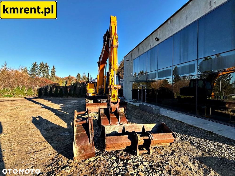 JCB JS 130 W KOPARKA KOŁOWA 2002r. | KOMATSU PW 140 CAT LIEBHERR 313 315 316 JCB JS 145 - 23