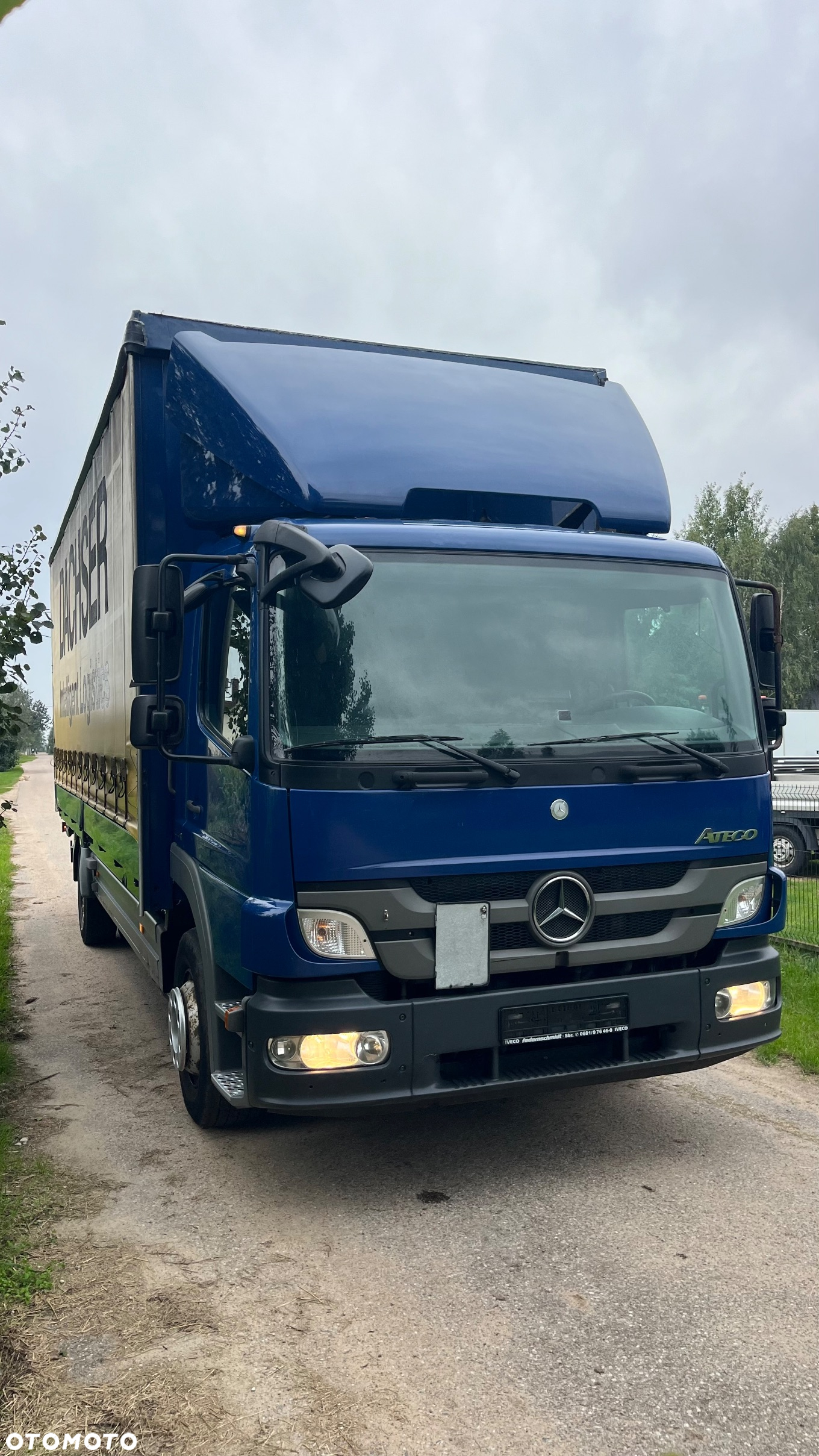 Mercedes-Benz Atego 1224 Euro 5 Firanka Winda Klima Manual (Kontener Rama Do Zabudowy  Laweta Izoterma Chłodnia) - 2