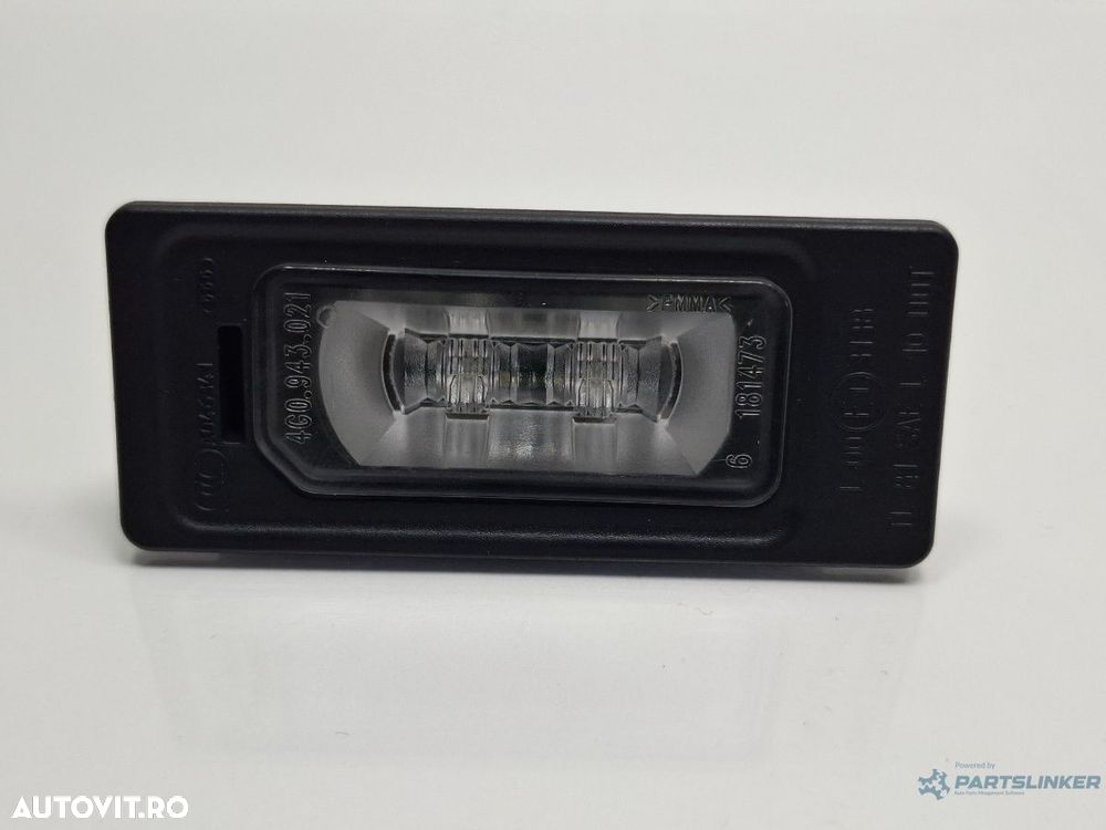 Lampi numar AUDI A3 Sportback 8VA, 8VF 2012 - 2018 4G0943021 - 3