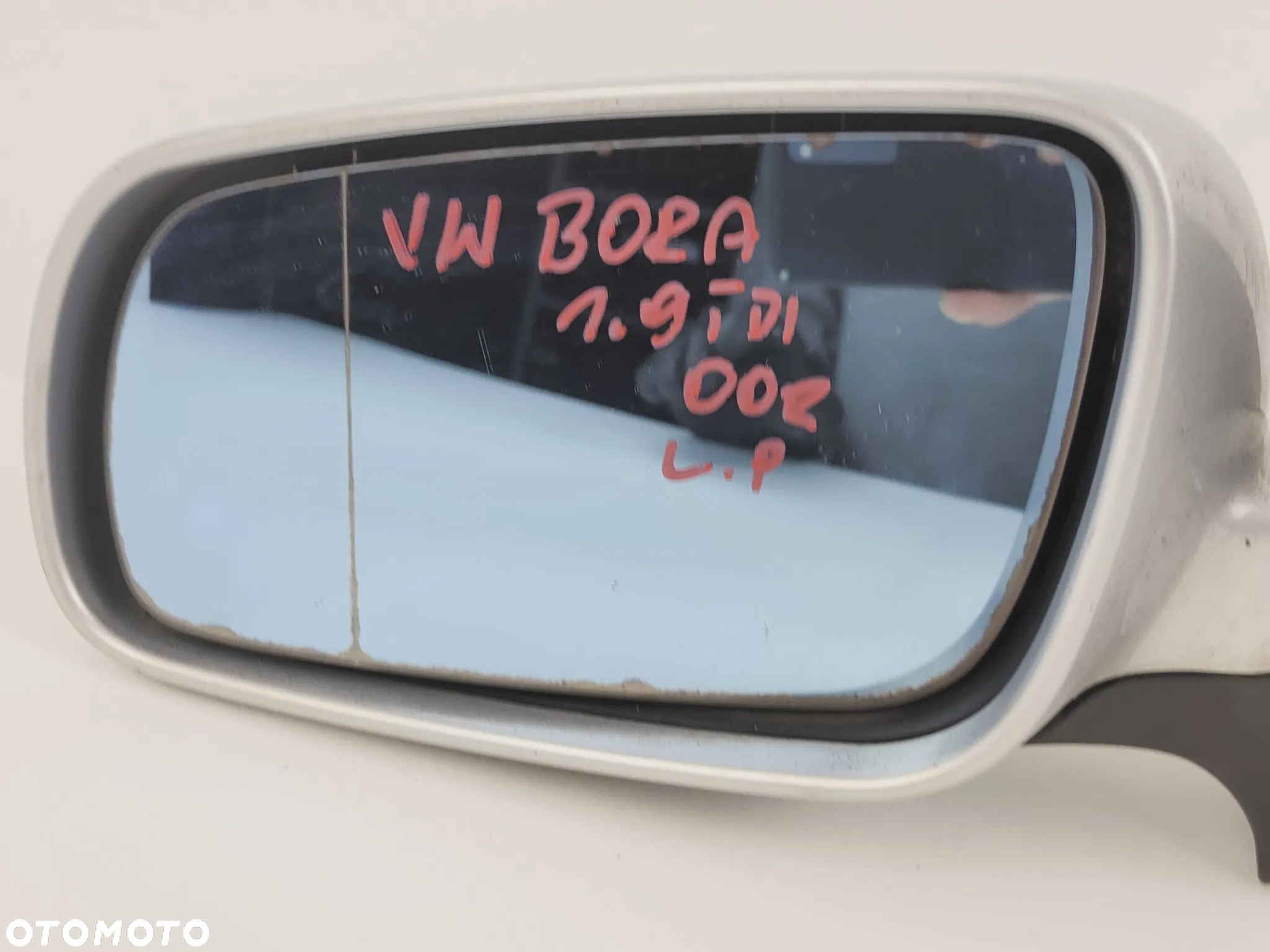 VW GOLF IV 4 BORA LUSTERKO LEWE ELEKTRYCZNE 5 PIN LB7Z SREBRNE - 2