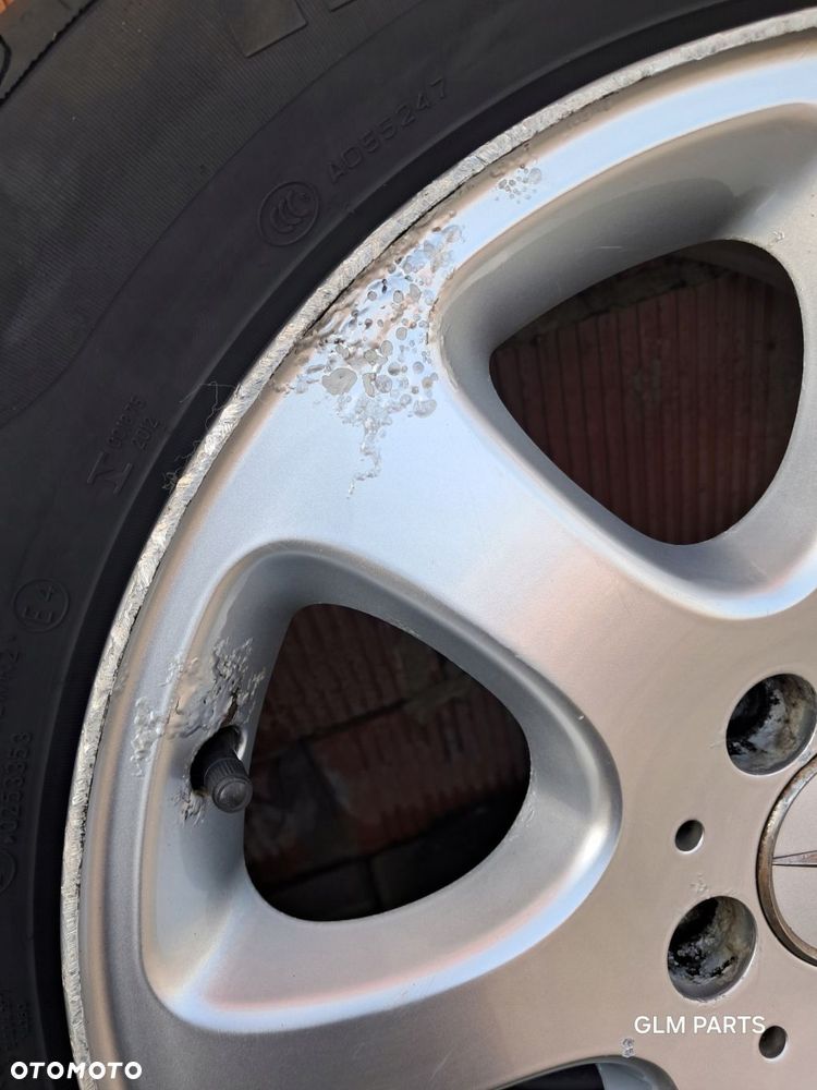 mercedes-benz clk w209 felgi aluminiowe 16" koła lato pirelli - 8