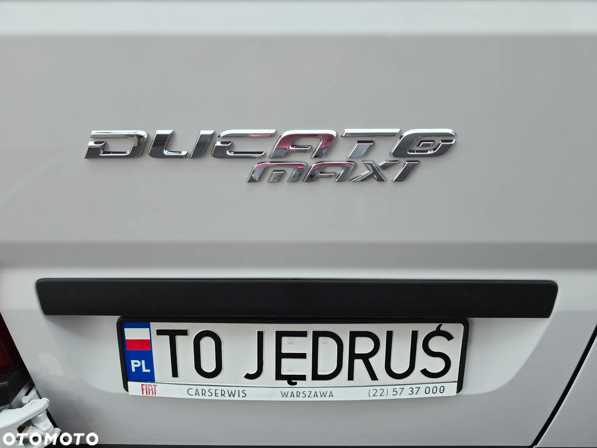 Fiat DUCATO L4H2 MAXI 1258Kg Ładownośc 54 Tyś km SALON PL SERWIS DO OSTATNIEGO Km SILNIK 2,3 IVECO 140KM Tempomat Klima Elektryka Zabudowa Paki - 2