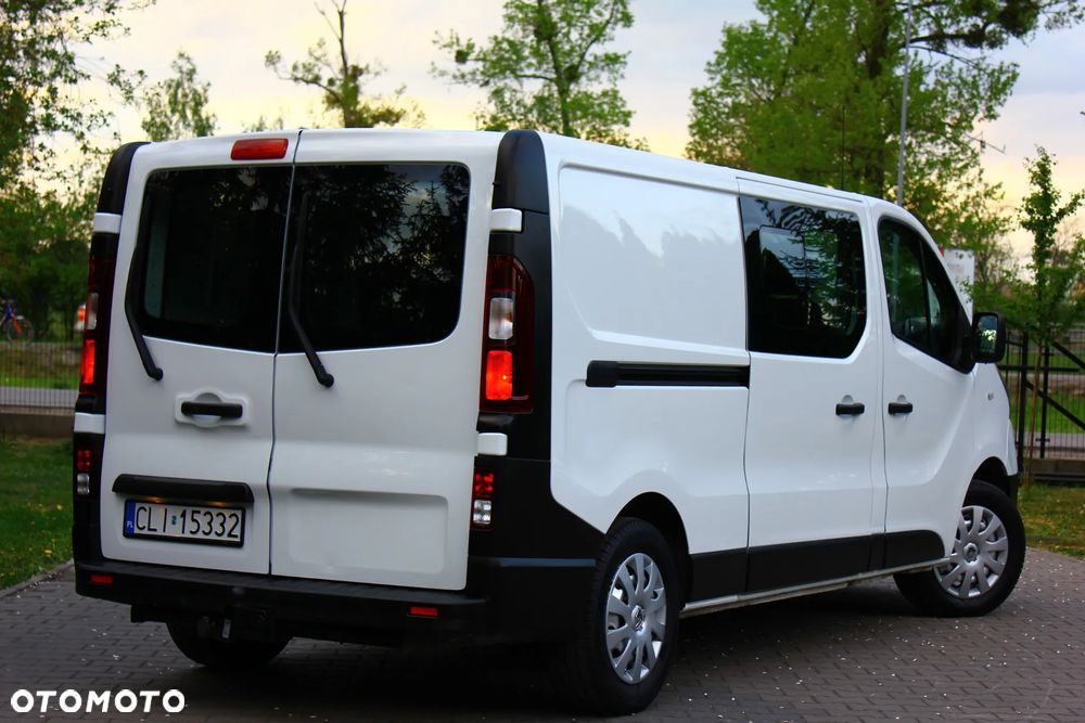 Renault TRAFIC 2.0 DCI 140KM 6 OSÓB BRYGADÓWKA LONG L2H1 FV23% - 12