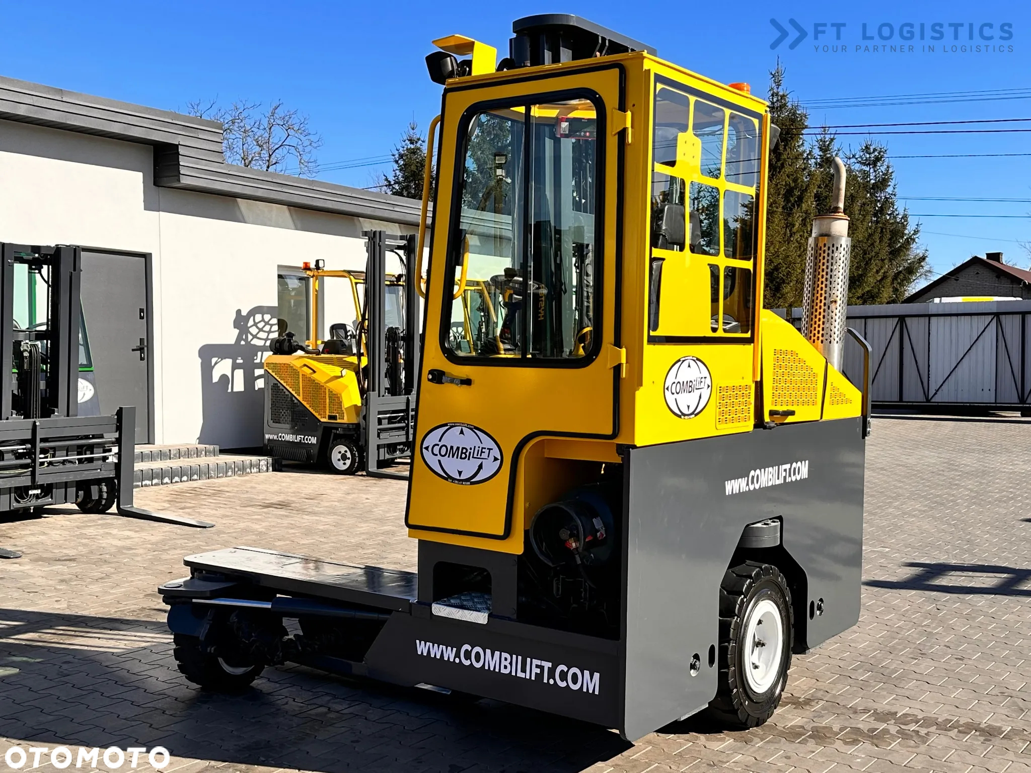 Combilift C4000 / LPG / DUPLEX / 4100MM / WAGA / PRZESÓW WIDEŁ / JAK NOWY - 35