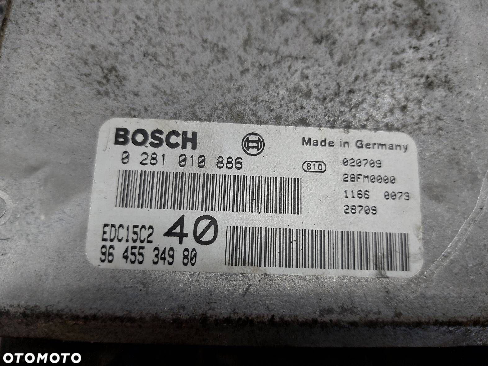 ZESTAW STARTOWY CITROEN C5 I 2.2 HDI 9645534980 9647448280 - 3